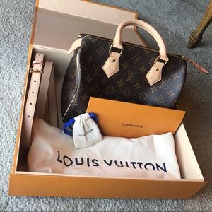 New Louis Vuitton speedy 25 monogram